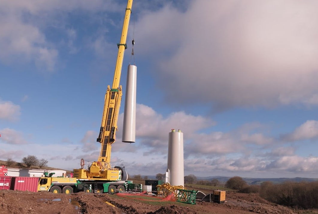 Road Plate Hire - Mynachady Wind Farm - South Wales 1 Mynachady Wind Farm - South Wales